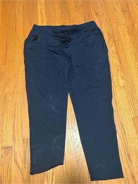 Navy Drawstring Jogger Pants 32 degrees everyday xl